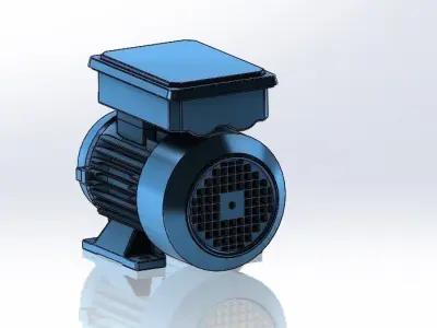 075 KW MONOFEZE MOTOR 3D model