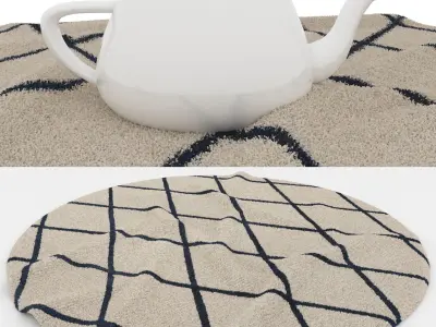 Rugs No 392 Low-poly 3D model