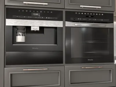 neoclassical kitchen 3D model