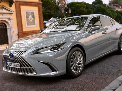  2023 Lexus ES 300h F SPORT  3D model