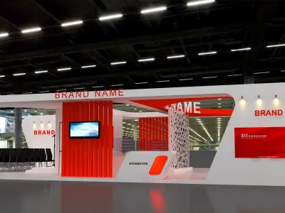 exhibition 3d 3D model