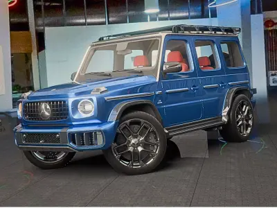Mercedes-Benz G63 AMG Offroad Package Pro 2025 Rigged 3D model