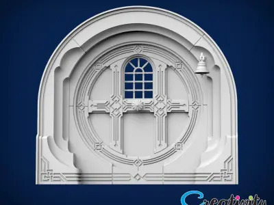 HOBBIT HOUSE DOOR 3D print model