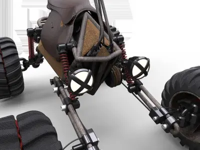 Arriero vehicle 3D model
