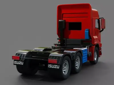 Isuzu Giga Tractor Head 3D model