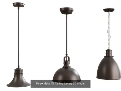 20 Collection Lamps 3D model pack