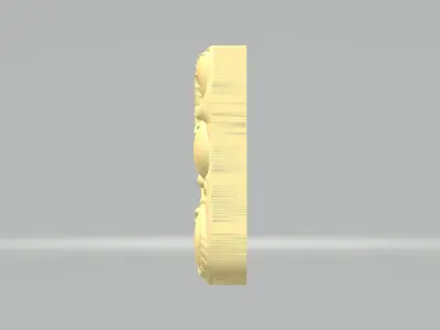 Pearl Dragon Pendant 3D print model