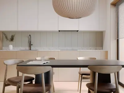 Scandinavian interior  3D model