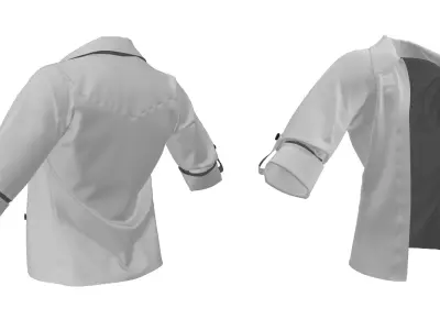 Open Shirt vol 01 Urban Collection 3D model