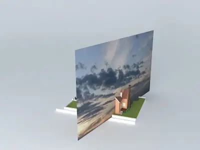 Antique House Free 3D model