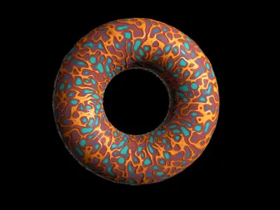 Fantasy set - 4 PBR materials with SBS file Texture