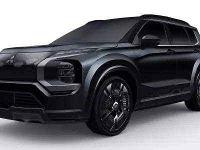 Mitsubishi Outlander Vision Ralliart 2022 Low-poly 3D model