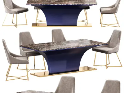 Omotesando dining table 3D model