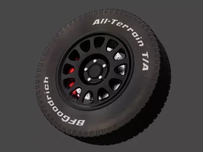 Sport Wheels 3D model