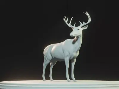 Deer 3D Model 3D model