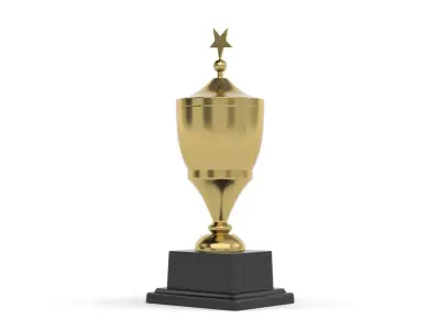 Cups Trophy 3D model 26