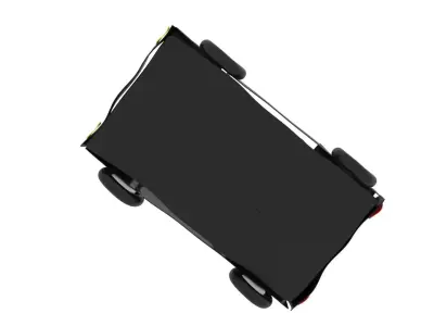 Car From Plasticine 3D model