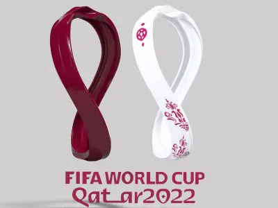 Fifa World Cup Qatar 2022 Logo 3D models  3D model