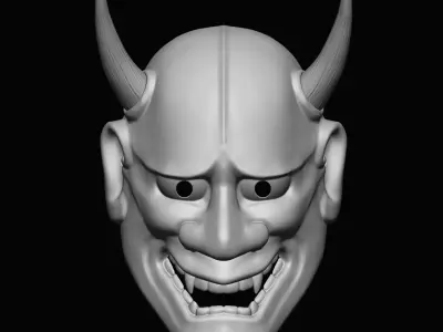 Hannya Mask -wearable 3D print model
