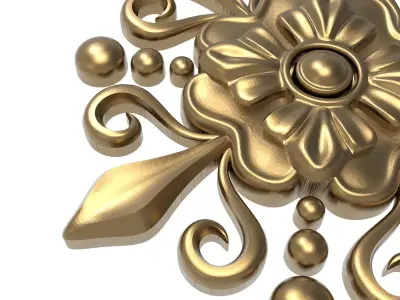  decorative pattern ready for 3D printing 3D model 363
