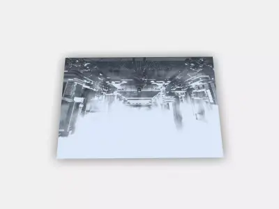 UPPSPEL Poster Low-poly 3D model