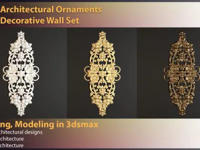  Architectural Ornaments 3D model