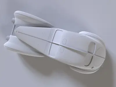 BUGATTI ATLANTIC - LA VOITURE NOIRE 1-64th 3D print model