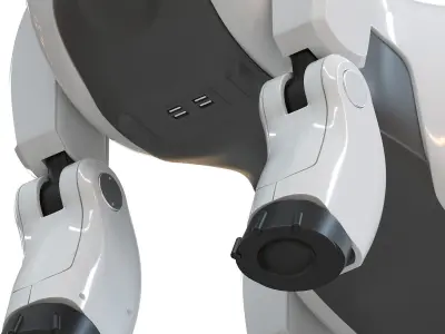 Robot dog 3D model