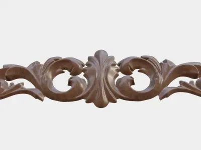 Frame For Wood Carving 3D print model