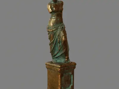 Venus  de  Milo Low-poly 3D model