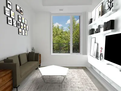 9 Interior design Virtual staged models 3D model