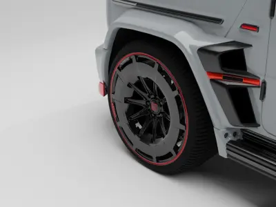 Mercedes G Brabus 900 3D model