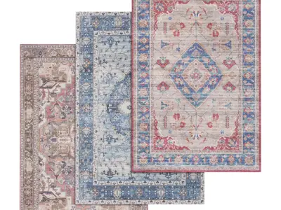 Rug Set 441 3D model