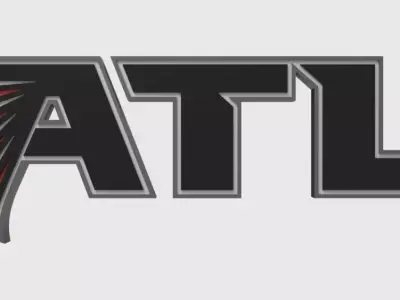 Atlanta Falcons FC 2nd logo  3D model