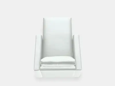 VIMLE Lounge chair 1 Low-poly 3D model