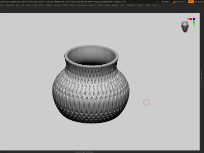 vase 3d print 336 3D print model