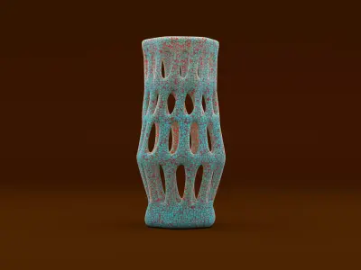 4k  PBR 3D Vase with Advanced Material and Texture 3D model
