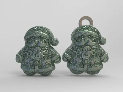 sanda cookie christmas decor  3D print model