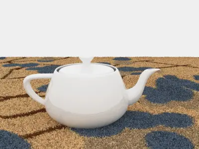 Rugs No 2 Low-poly 3D model