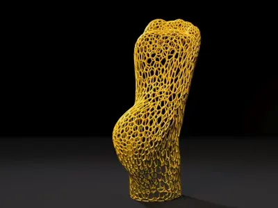 Leg figurine 3D print model