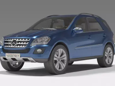 Mercedes ML 500 3D model