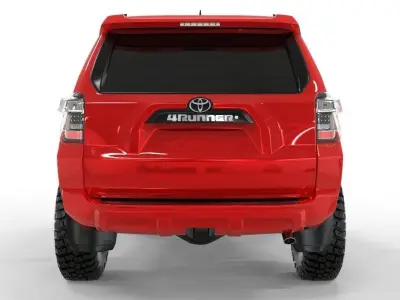 Toyota 4Runner Trd 2018 Off Road Concept 3D model