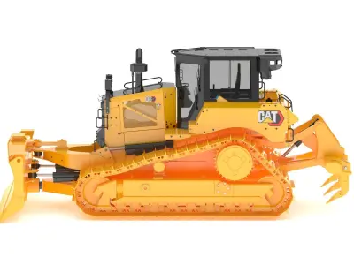 CAT Medium Dozers D6 XE 3D model