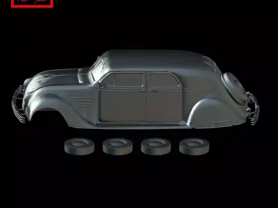Chrysler Airflow 1934 3D print model