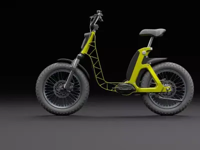 Electric Bicycle 3D model