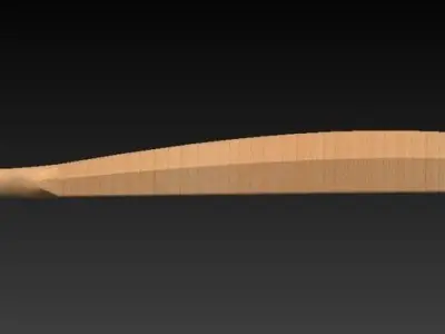 Cricket Bat Free 3D model