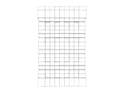 Background skyscraper LOWPOLY Building 03 Free low-poly 3D model