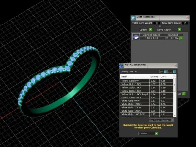 Minimalist Jewelry Ring 1 3D print model