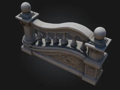 Elegance in Stone  Timeless Beauty Carved in Marble 3D model