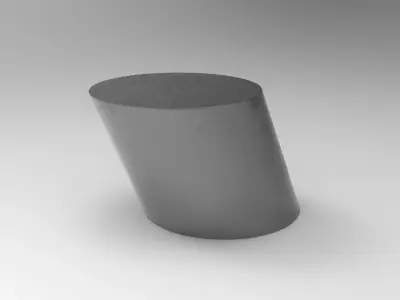 Huty Coffee Table Low-poly 3D model